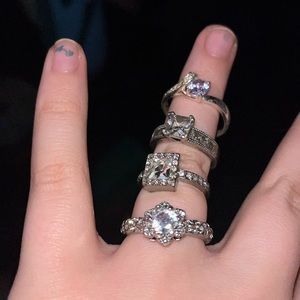 Cute rings all fairly expensive